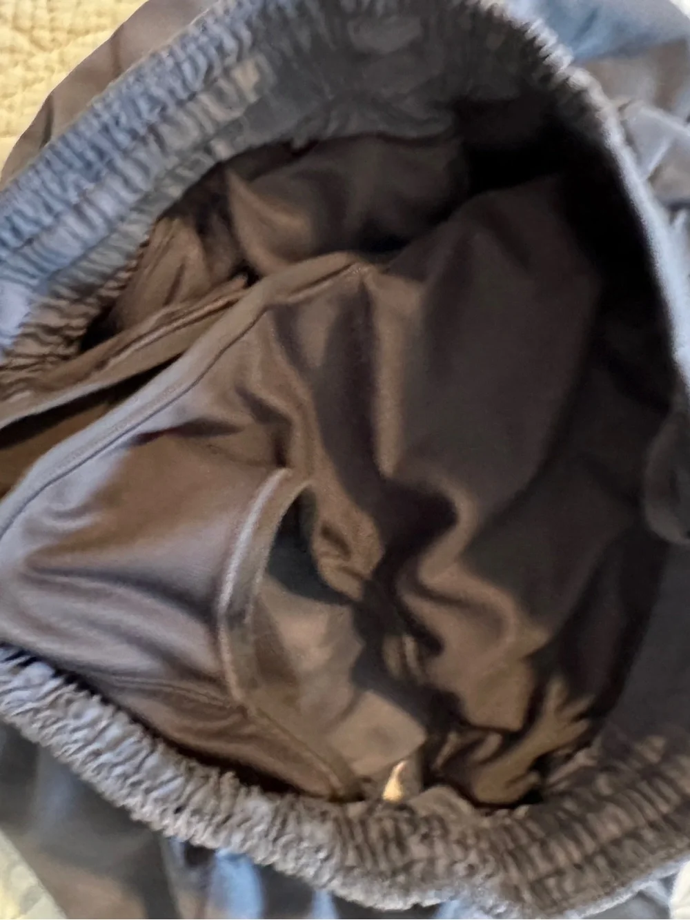 lululemon athletica hottie hot high rise Athletic Shorts 2.5” dark grey tie dye - Picture 4 of 4